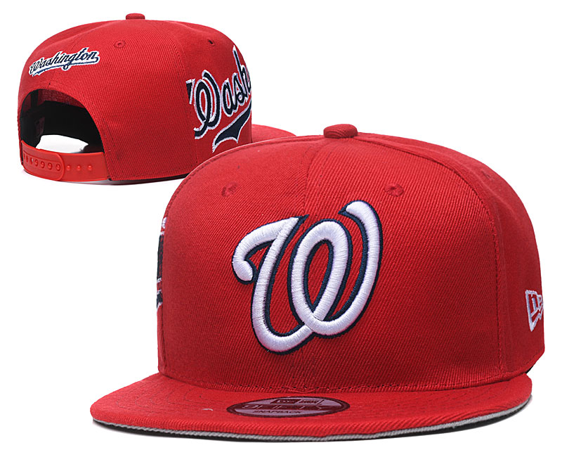 MLB Washington Nationals Stitched Snapback Hats 003